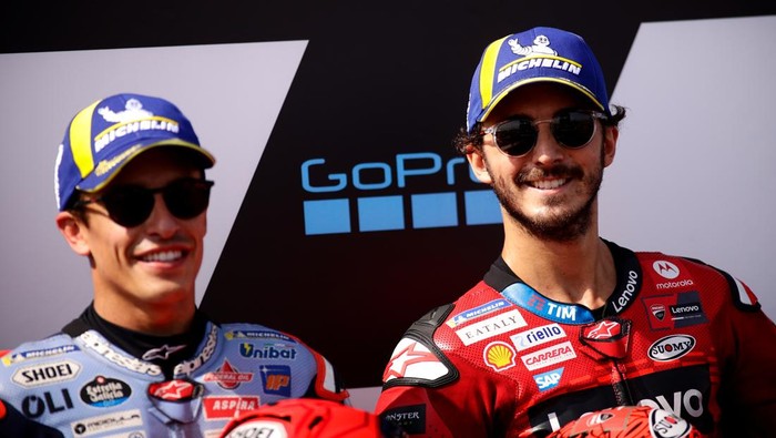 Tim Lain Semakin Kuat, Ducati Pede Punya Bagnaia dan Marquez