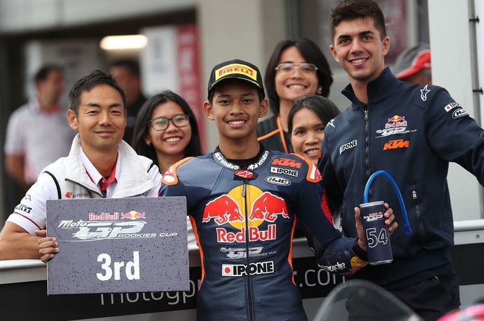 Dapat Kursi di JuniorGP, Veda Ega Pratama Selangkah Lebih Dekat ke MotoGP