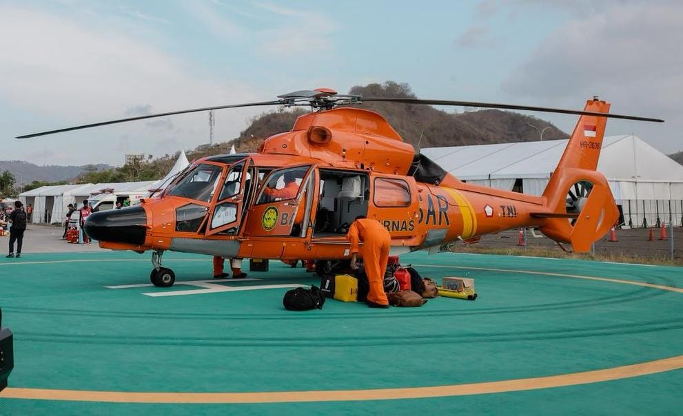 Basarnas Siagakan Dua Helikopter untuk Evakuasi Medis MotoGP Mandalika 2025